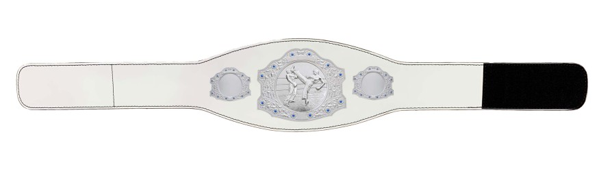 SILVER CHAMPIONSHIP BELT - XXLMIDI/S/KICKBOXS - AVAILABLE IN 4 LEATHER COLOURS SILVER CHAMPIONSHIP BELT - XXLMIDI/S/KICKBOXS - AVAILABLE IN 4 LEATHER COLOURS